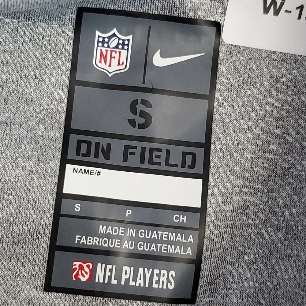 Oakland Raiders Men Jersey S Gray Nike Marshawn Lynch 24